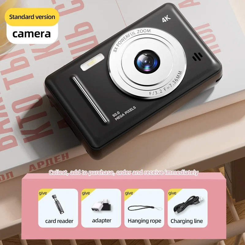 VividX 4K Retro CCD Digital Camera